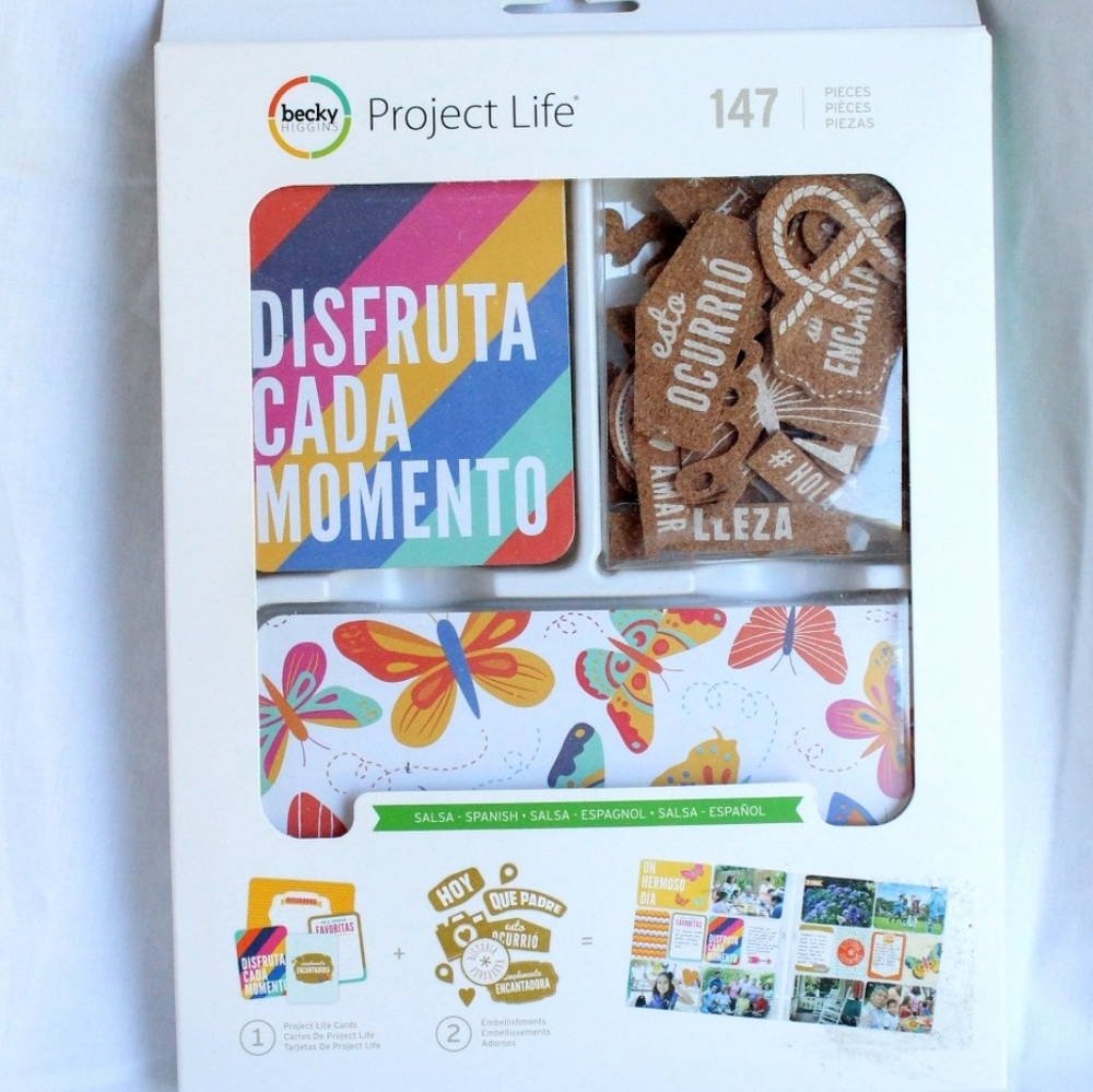 En Español Scrapbook Kit "Disfruta cada momento"